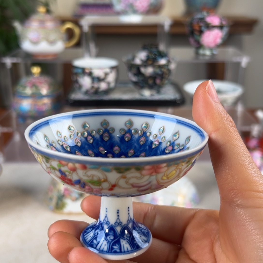 纯手工手绘 高端茶器