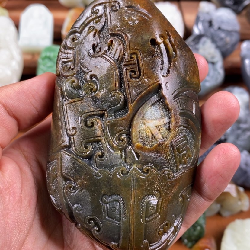 【闪购商品】未镶嵌和田玉把件H*N