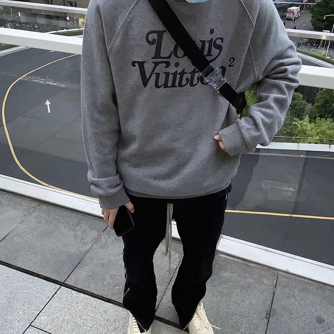 99新 LouisVuitton/路易威登 3684/ x Nigo 联名款 休闲卫衣/M码