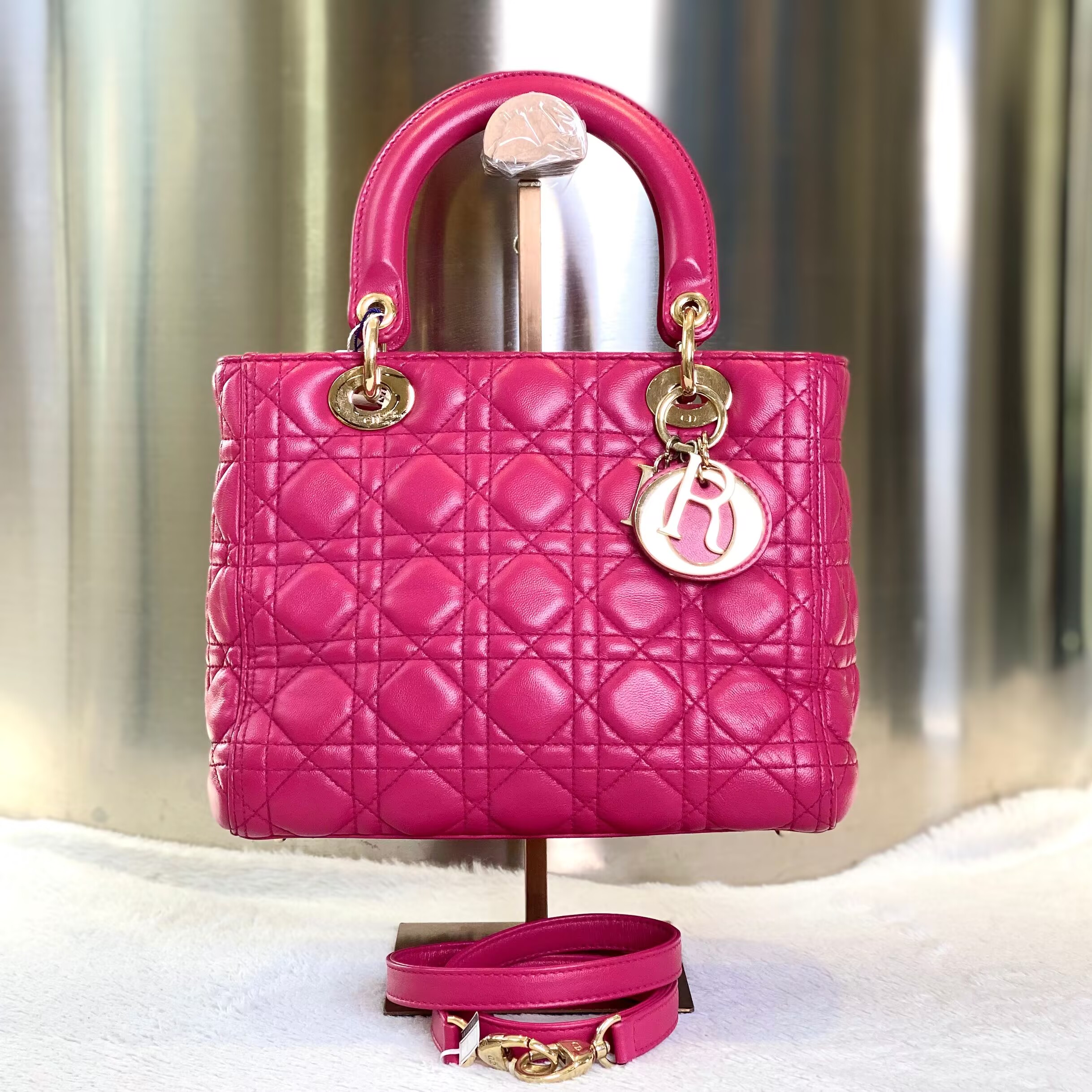 99新 DIOR/迪奥 古有98新迪奥五格戴妃包2879