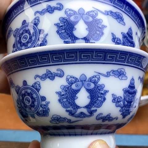 景德镇陶瓷藏式茶碗