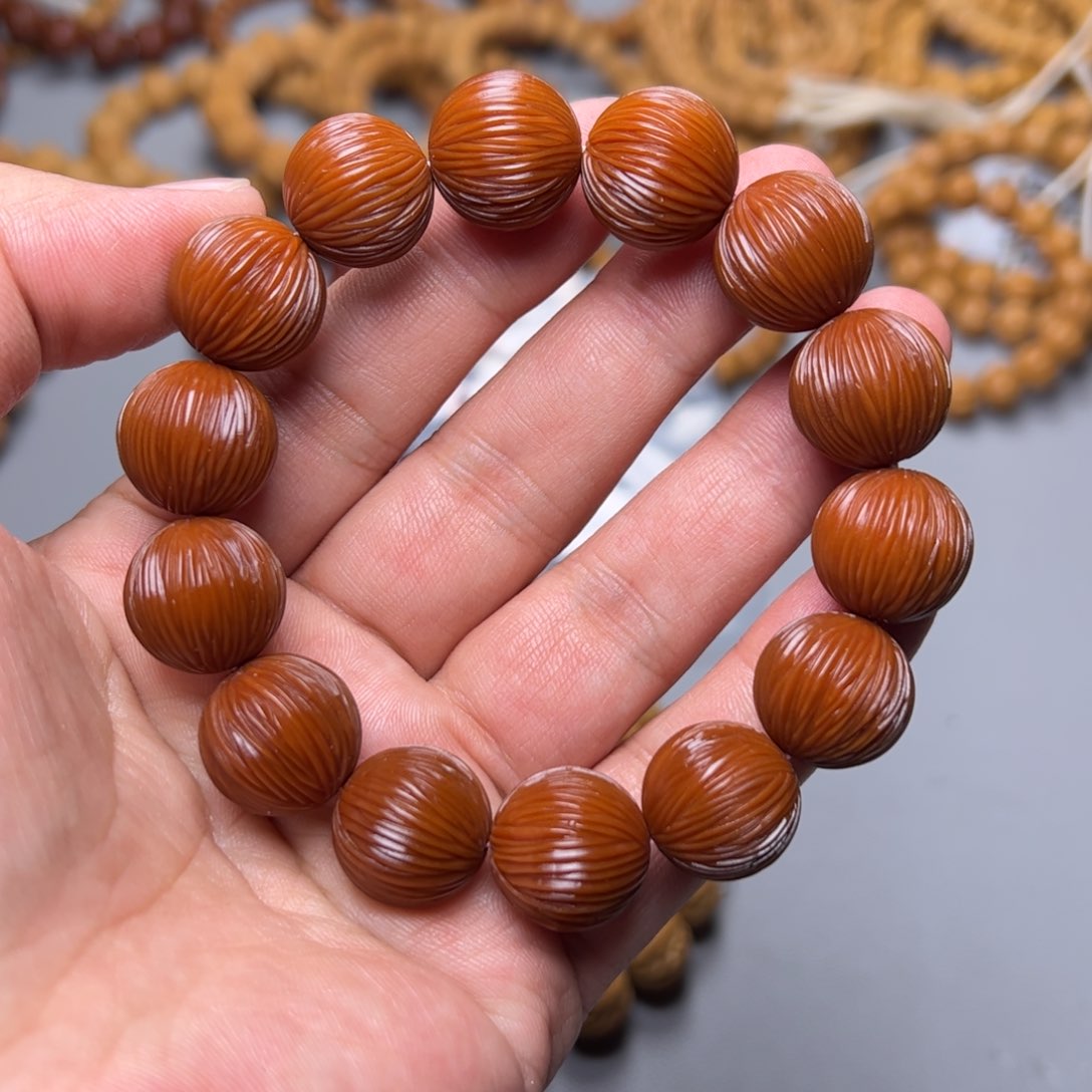 猴头核桃手串猴头金丝