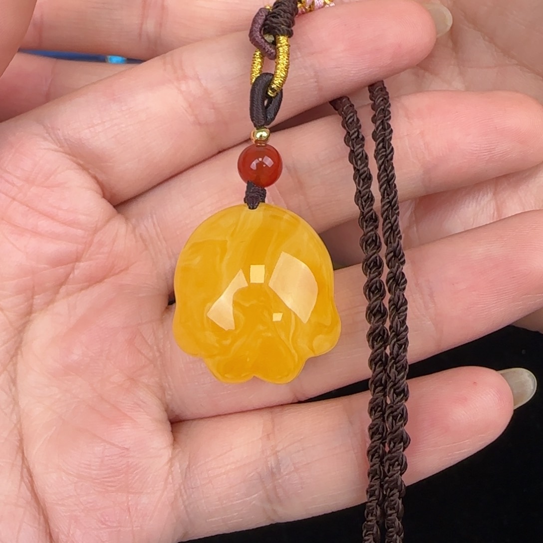 蜜蜡吊坠(赠链)未镶嵌