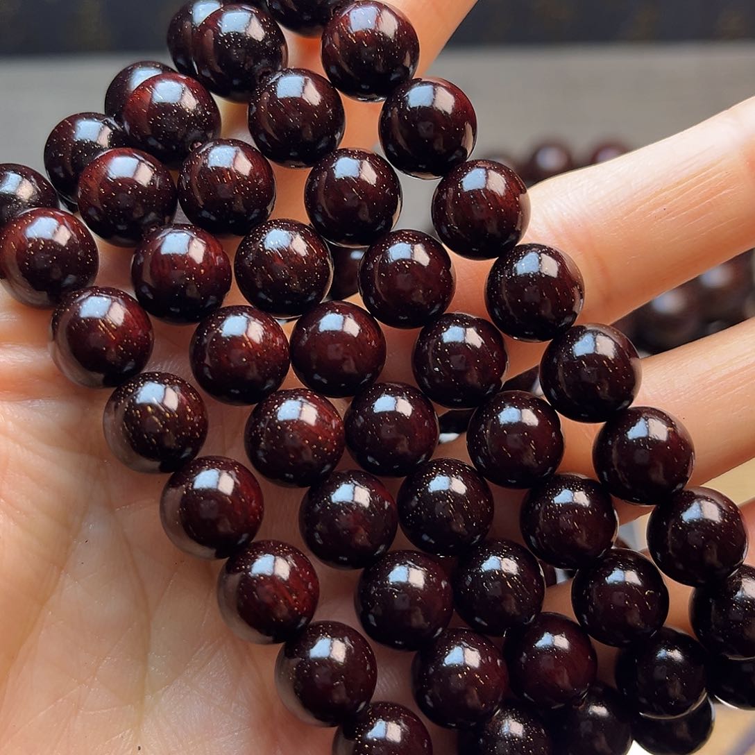 檀香紫檀（小叶紫檀）1.0 108 带星