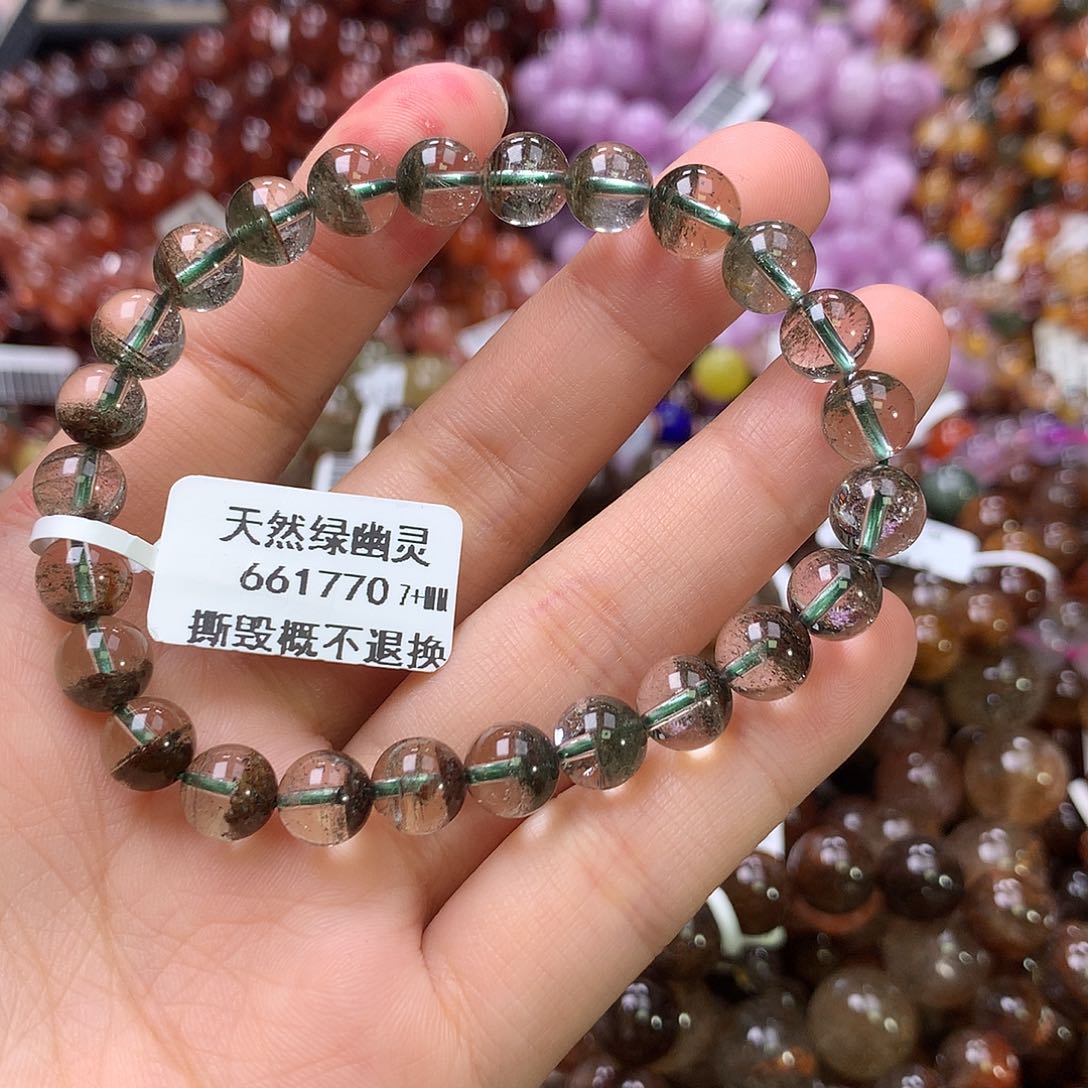 水晶手链未镶嵌，