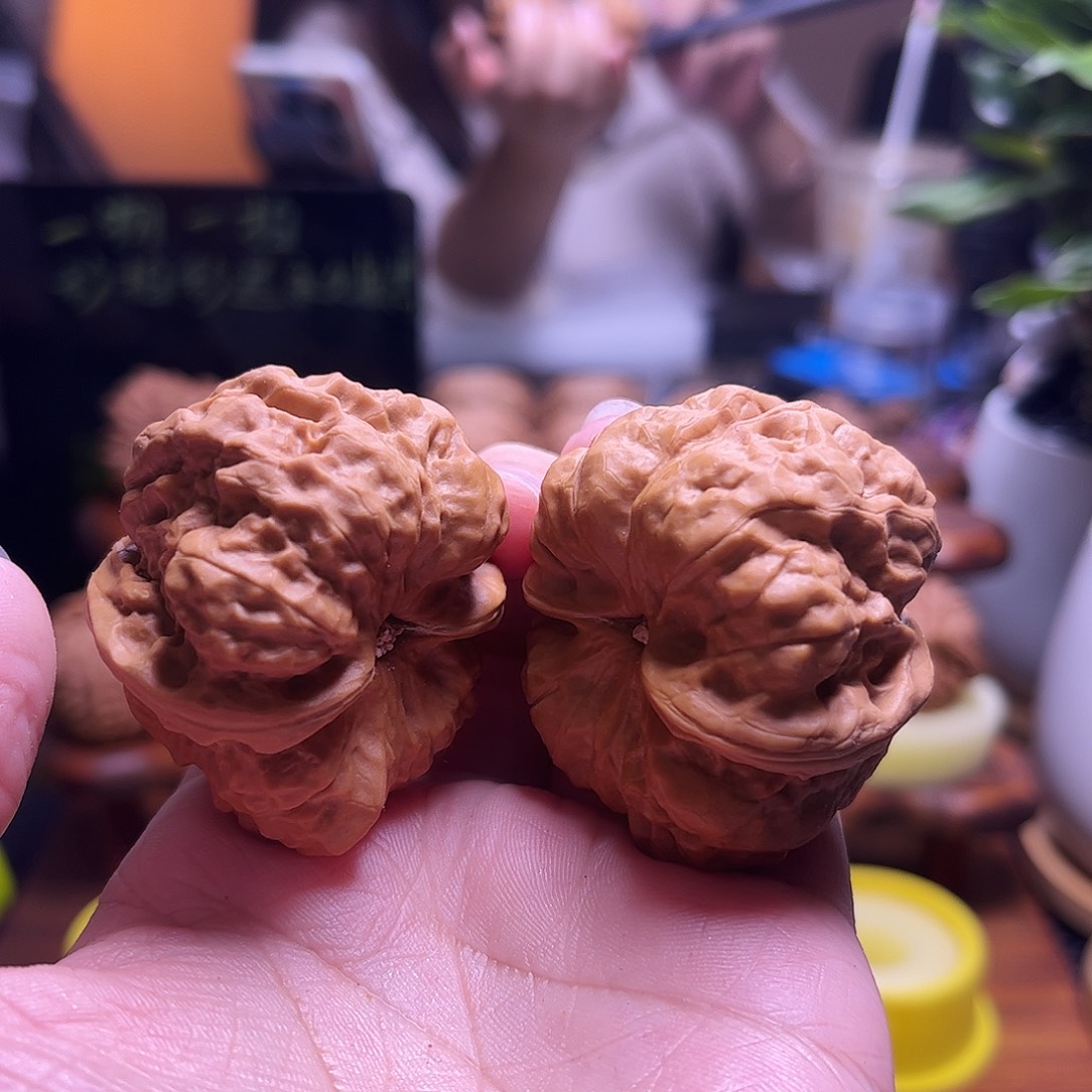 舟***／把件文玩核桃42尺蛤蟆70