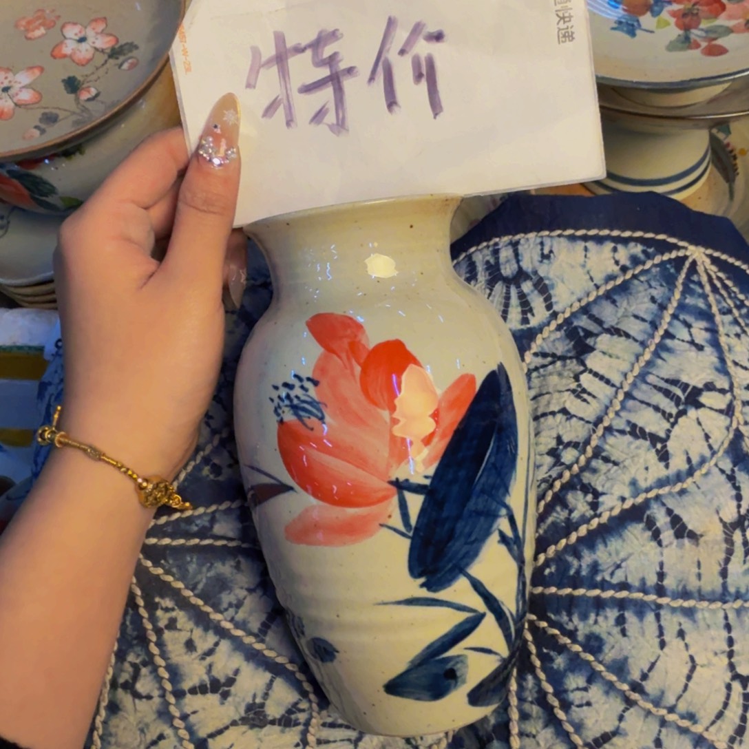 瓷片景德镇陶瓷手工手绘