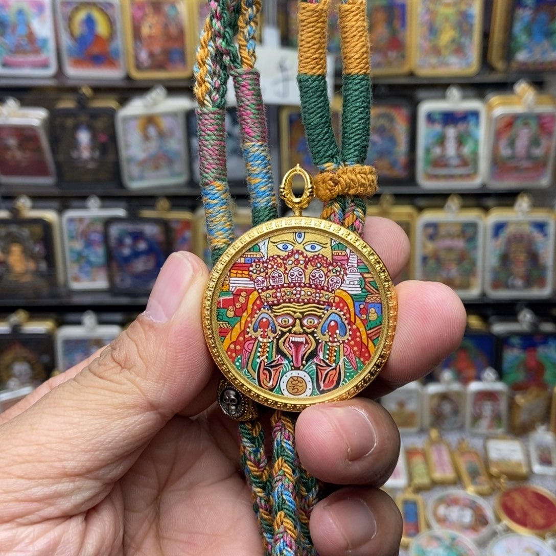 吊坠纯手绘扎基拉姆