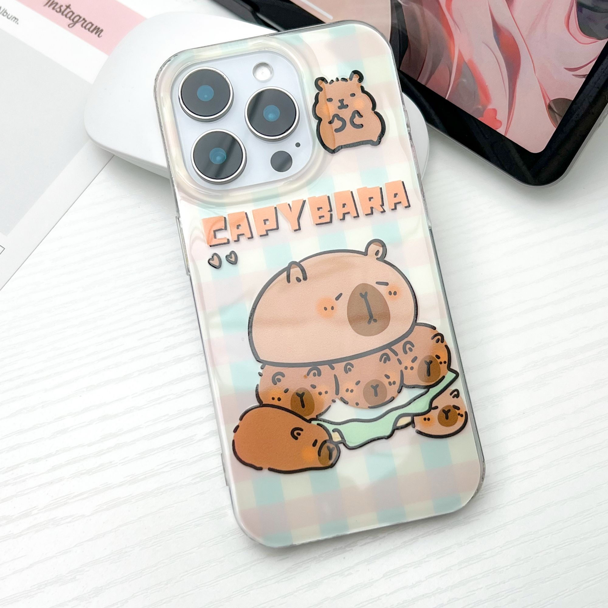 IMD手机壳卡皮巴拉叠叠乐适用苹果16iPhone15华为小米oppovivo