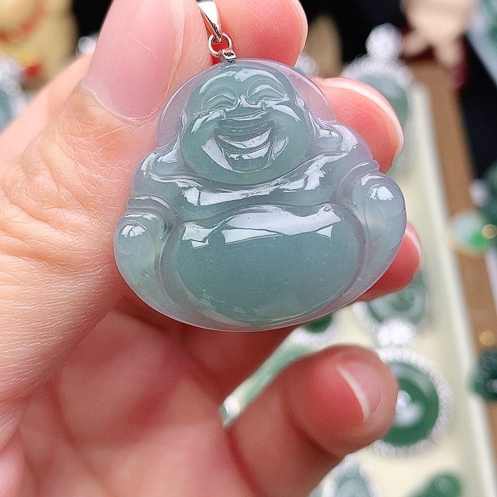 颈饰未镶嵌翡翠吊坠