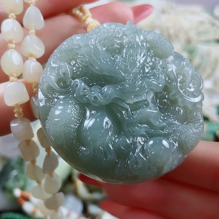 颈饰未镶嵌和田玉