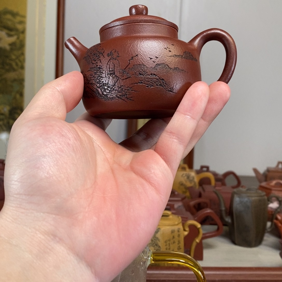 茶壶紫砂原矿泥料传统工艺制作