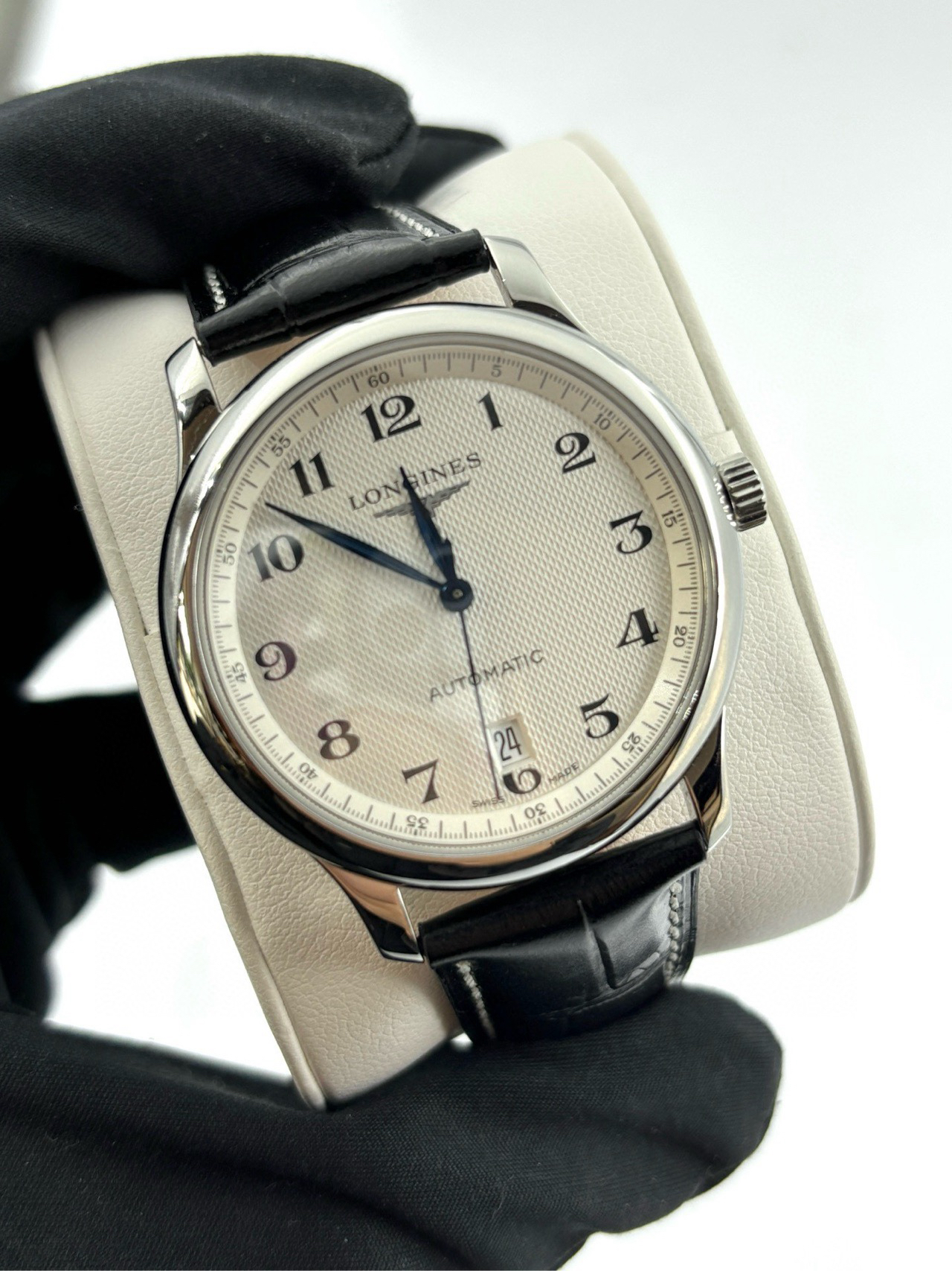 99新 Longines/浪琴 浪琴名匠机械腕表男士男款气质38.5