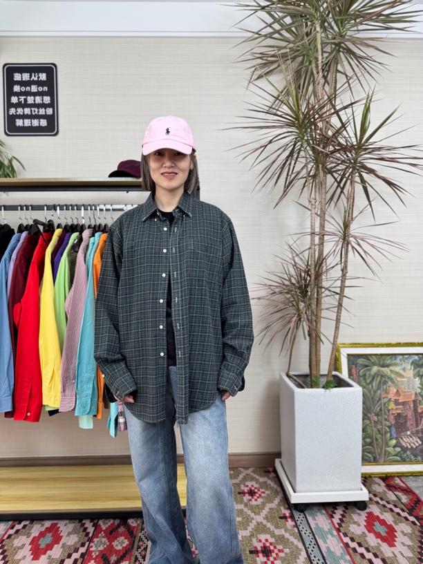 古着vintage复古时尚衬衫