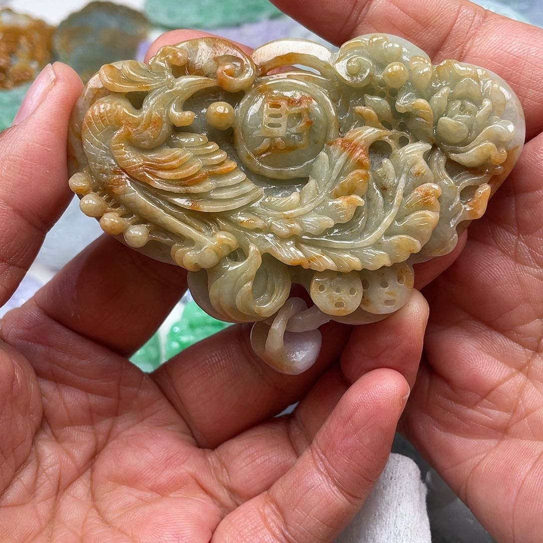颈饰未镶嵌翡翠翡玉缘翡翠