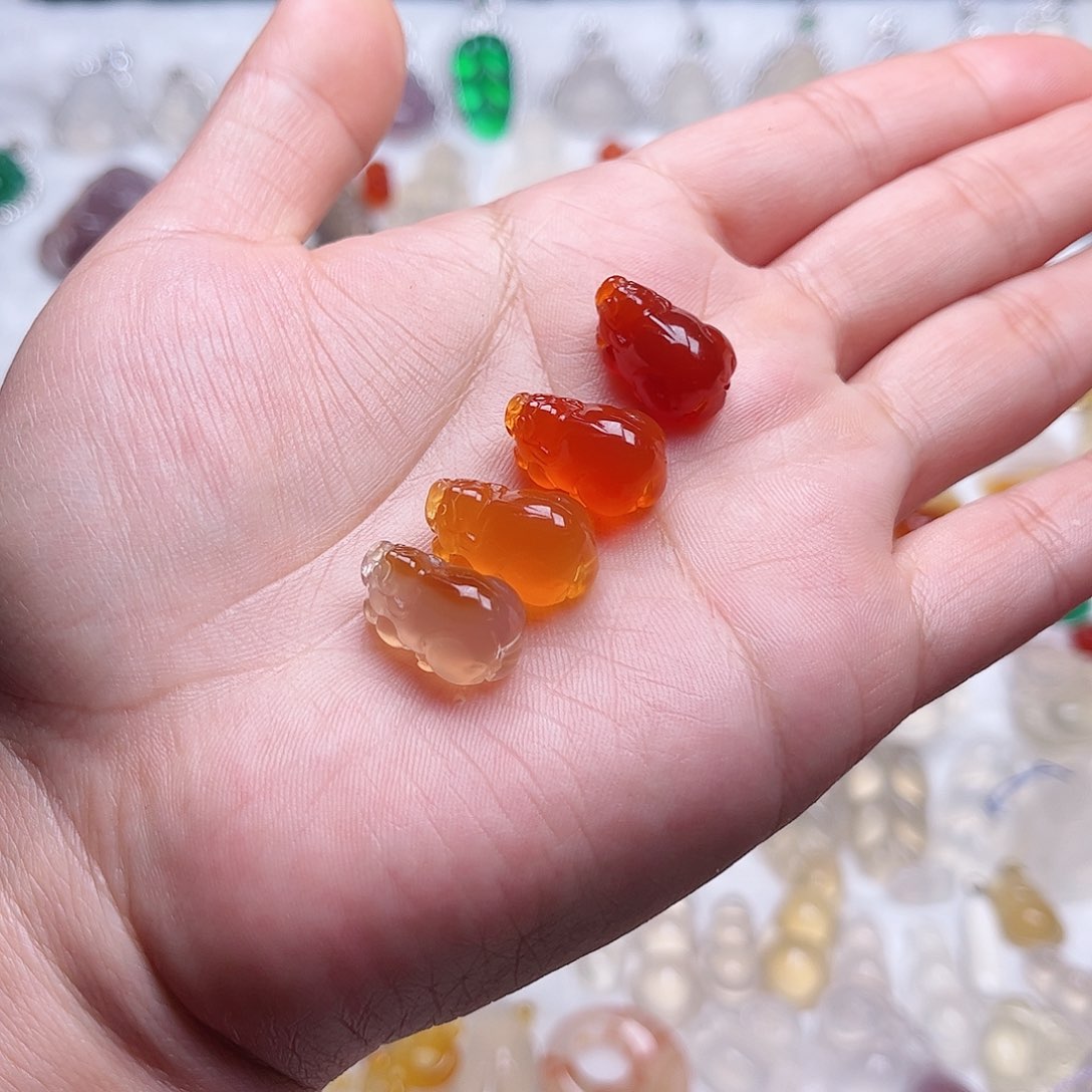 玛瑙/玉髓颈饰未镶嵌多样性发货拍一发一