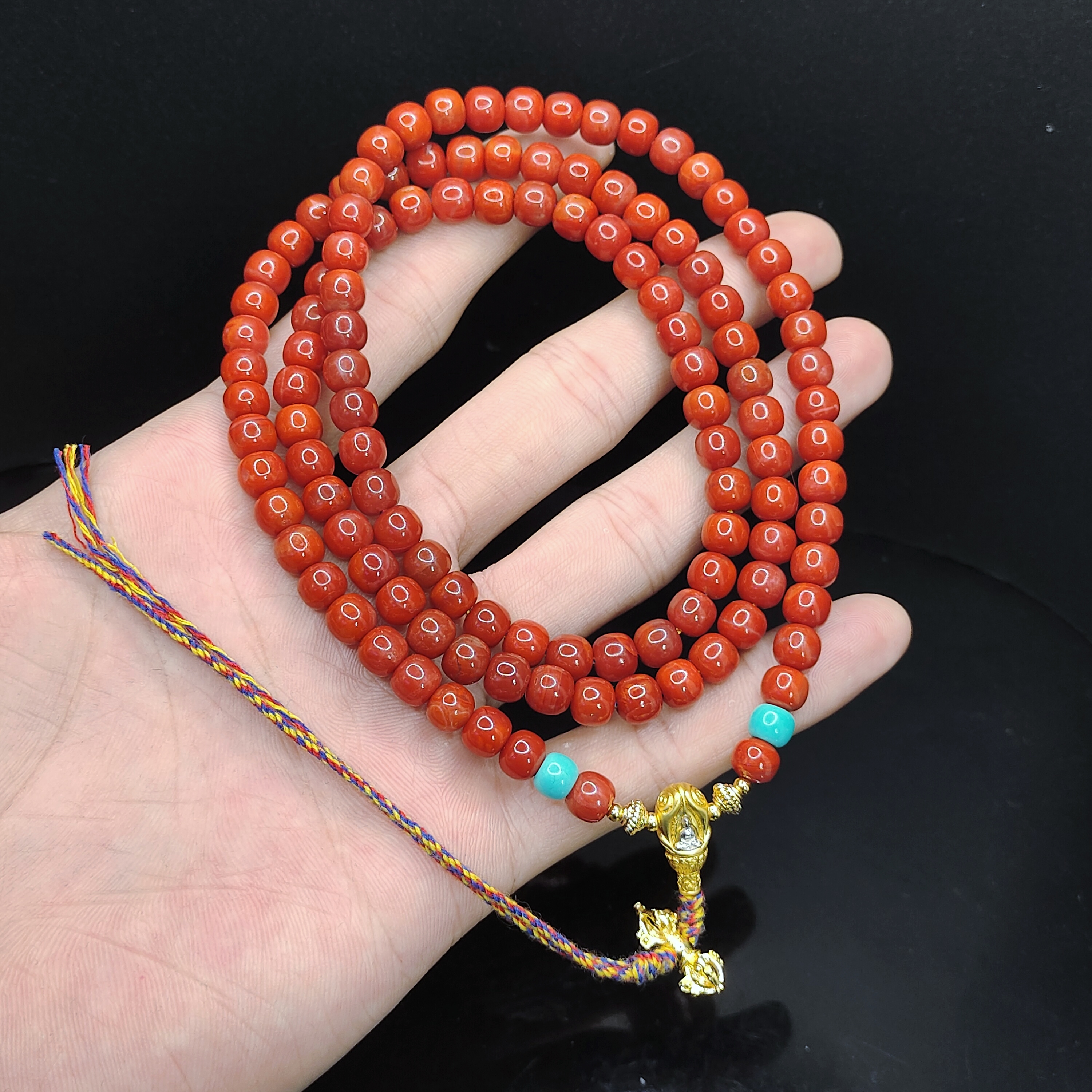 【老三珠宝】南红DIY公主链Z2-约6mm