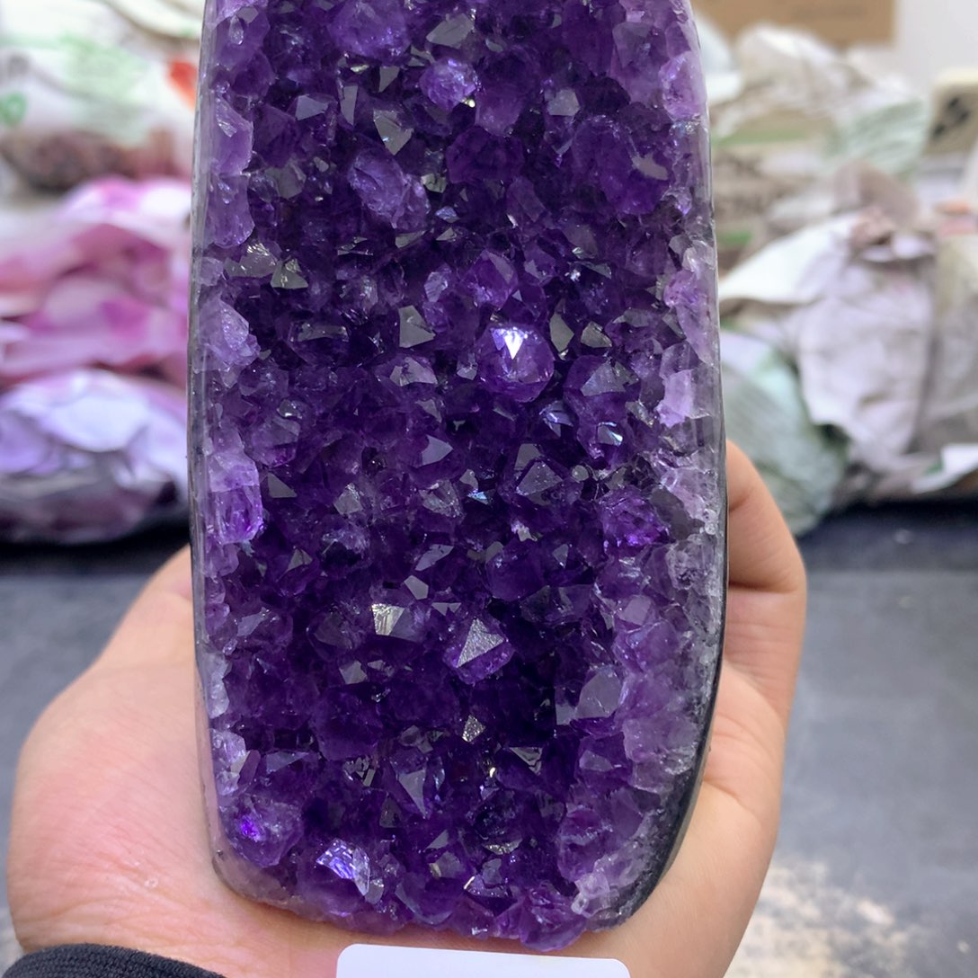 紫晶摆件未镶嵌紫晶304