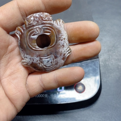 紫金钵盂菩提吊坠