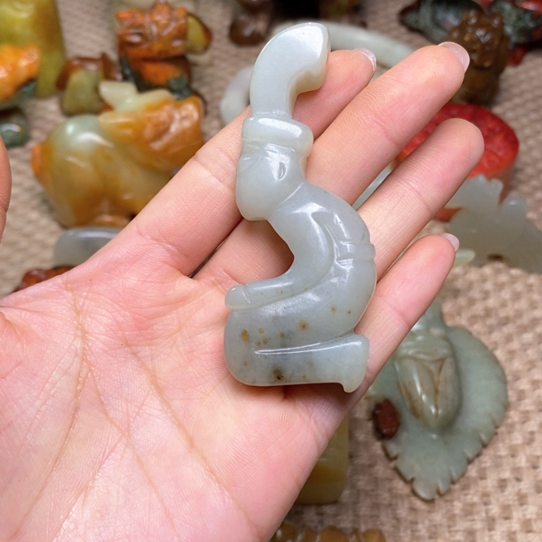 白玉菩提吊坠白玉菩提白玉菩提摆件