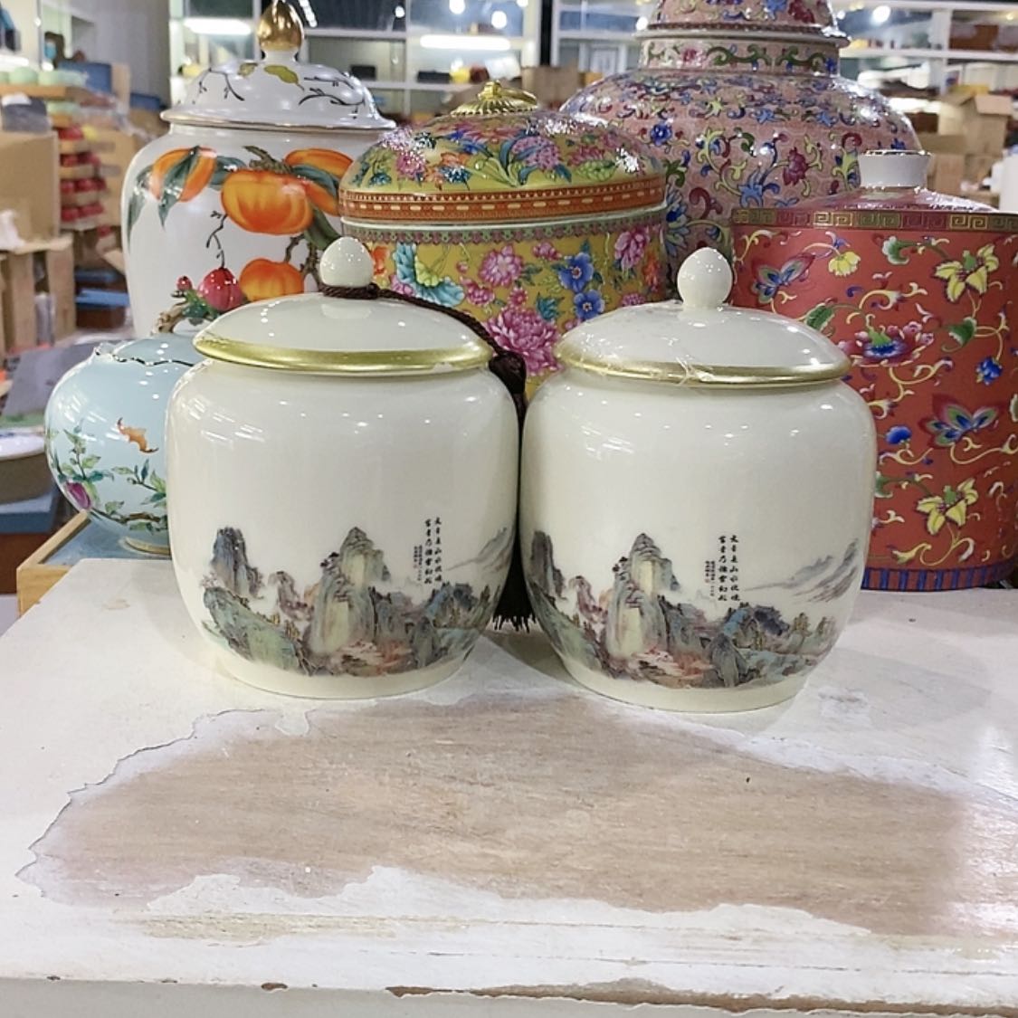 【闪购商品】罐茶叶罐陶瓷茶叶罐