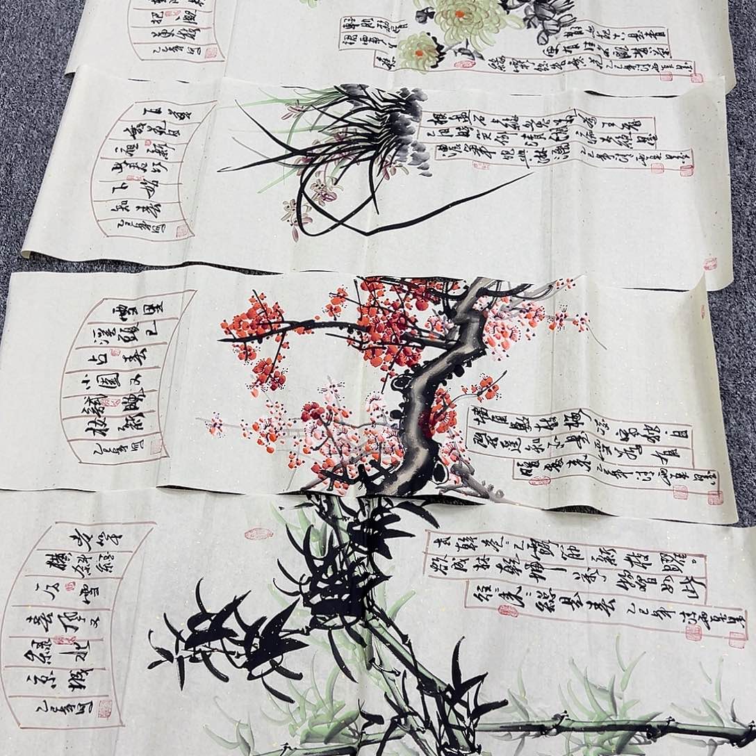 国画国画纯手绘作品