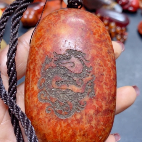 紫金钵盂菩提吊坠