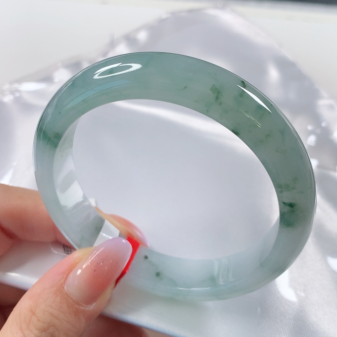 未镶嵌手镯翡翠 正圈①③⑧