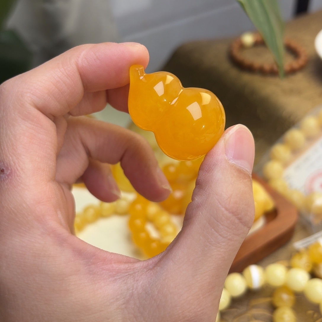 琥珀未镶嵌裸石琥珀蜜蜡