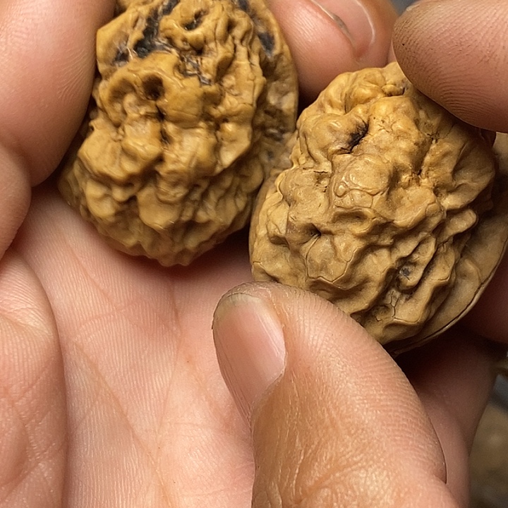 文玩核桃把件志成云铁文玩68