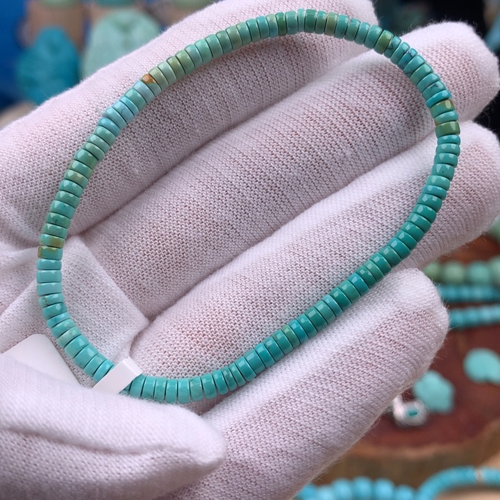 绿松石未镶嵌珠宝奇石3.5mm