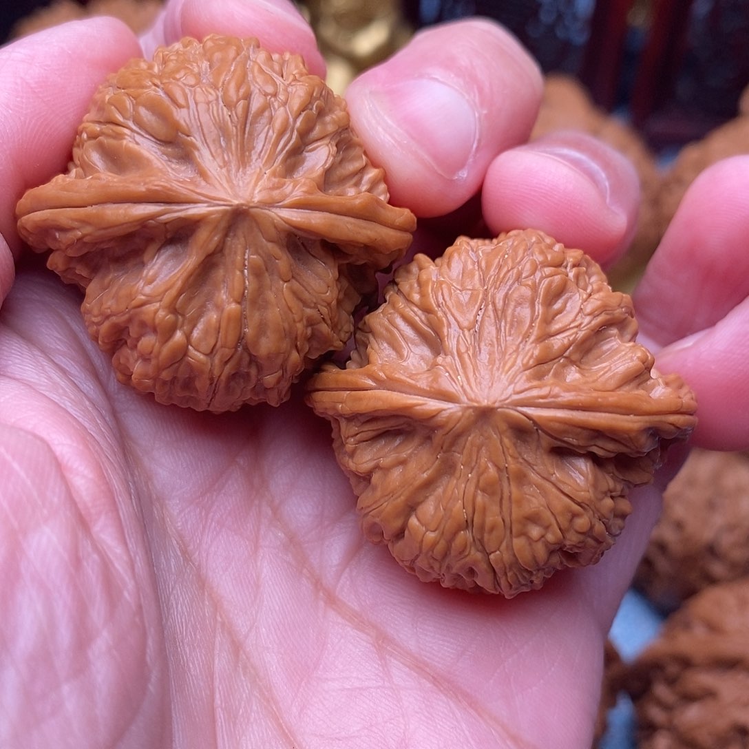 把件文玩核桃毕业全品山地正磨36尺