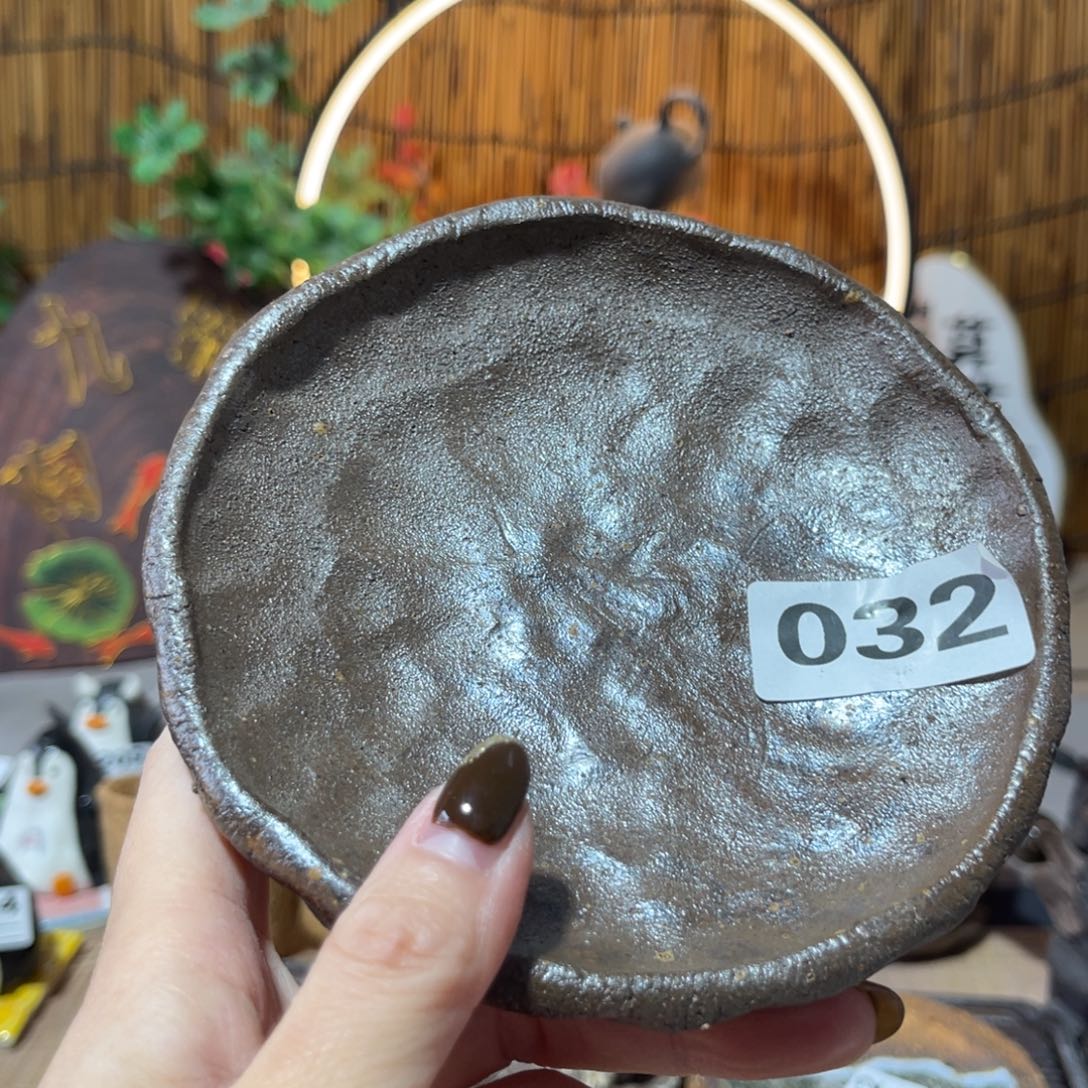 木村信鸿柴烧宝瓶