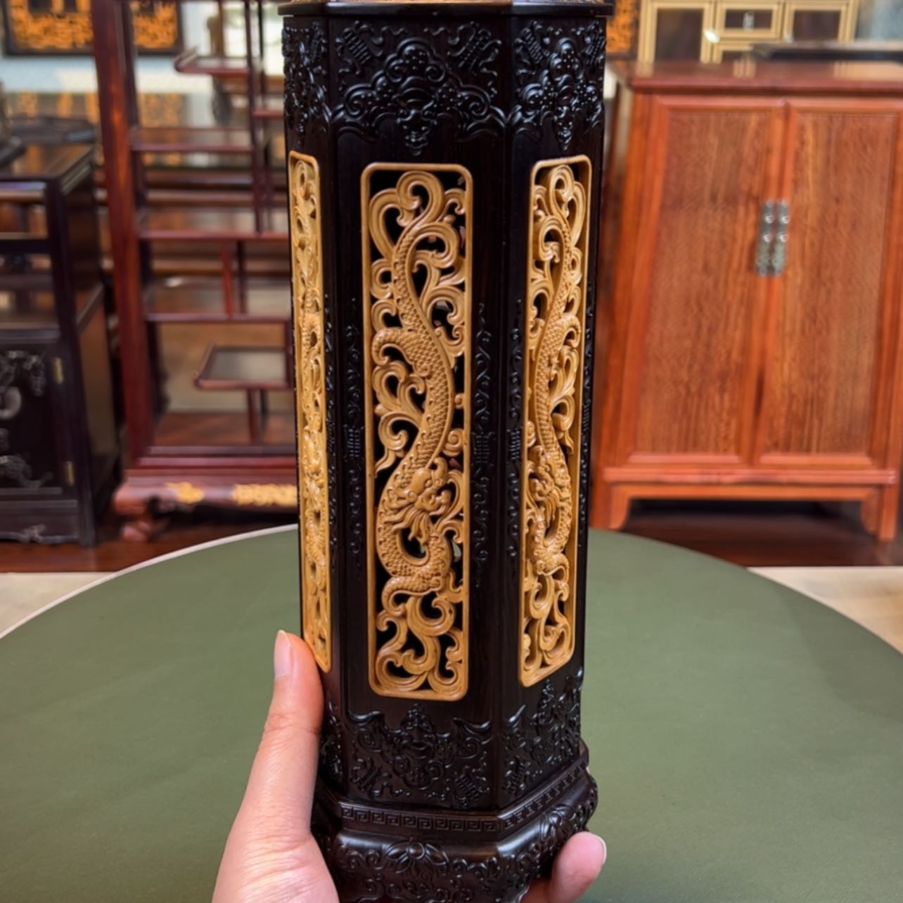 【闪购商品】红酸枝木类成套家具