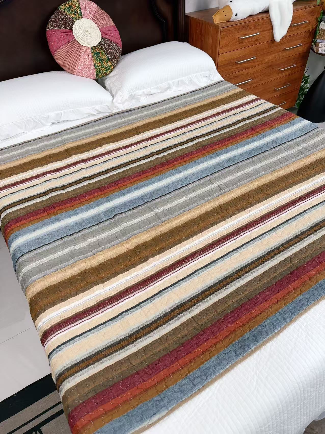 （拍完没有）外贸尾单130*200 全棉隔脏床盖