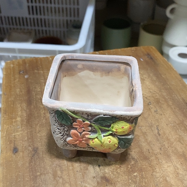 紫砂花盆凑单满12米包邮有孔