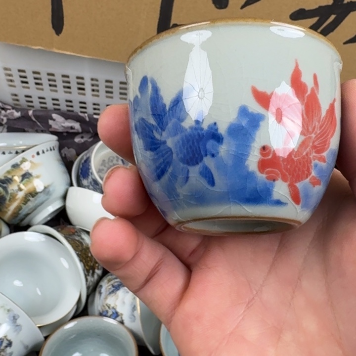 金玉满堂客杯的的微瑕