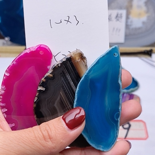 玛瑙/玉髓颈饰未镶嵌元*?