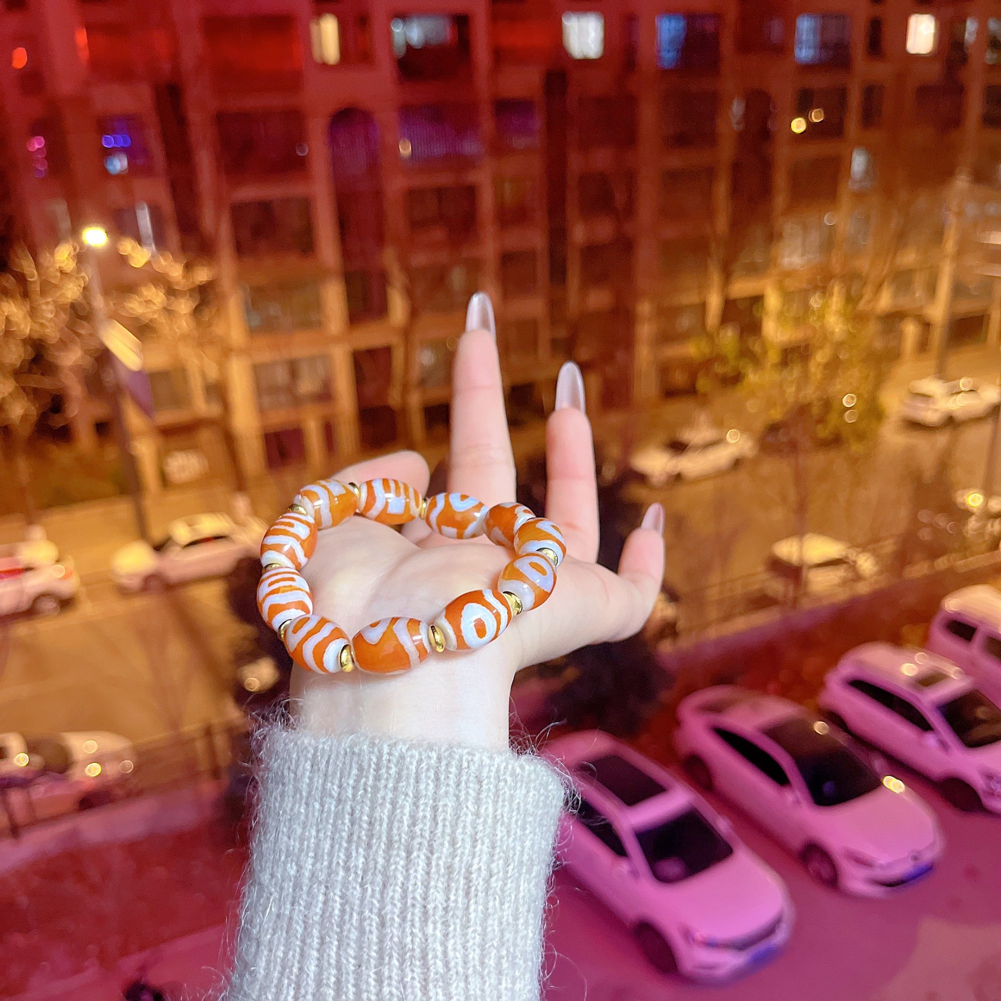 【莹莹专属】天然珠宝息增怀手串M3763