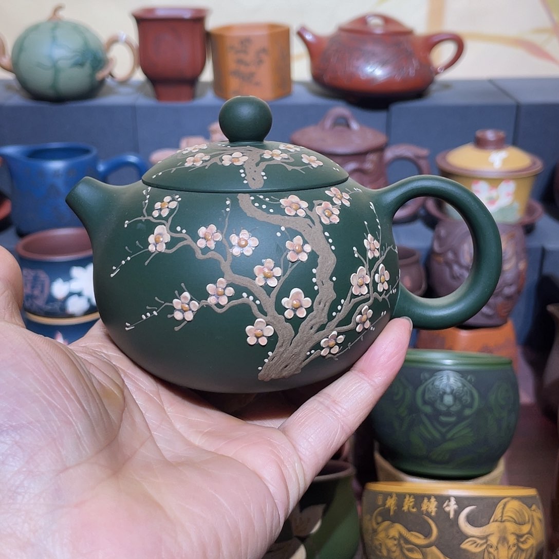 原矿紫砂手工主人杯