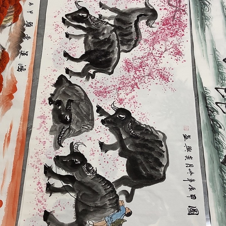 三个张画廊直播间！