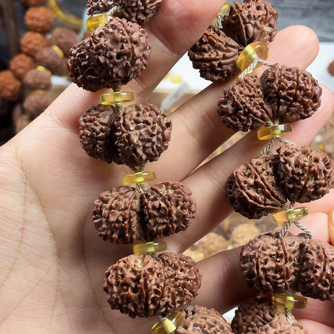 手串金刚菩提收藏版稀有精品双胞胎老籽