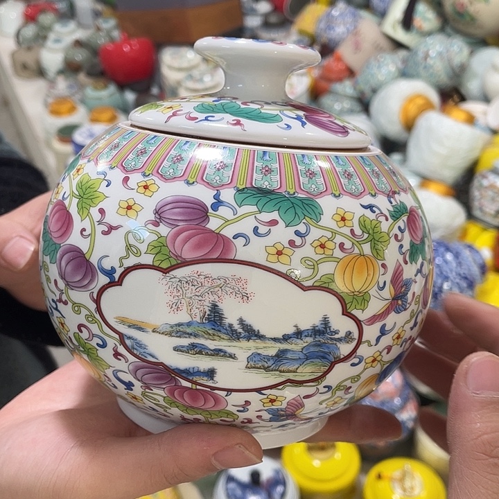 陶瓷罐茶叶罐密封罐