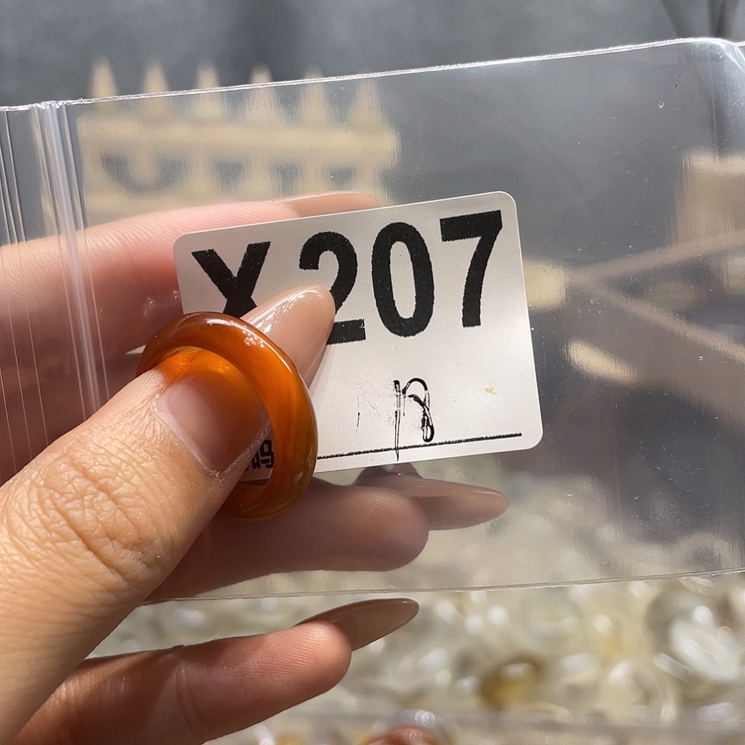 玛瑙/玉髓未镶嵌戒指207