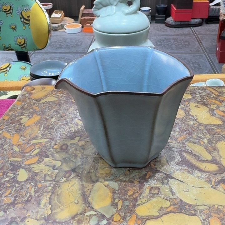 公道一个，瓷。。。品茗