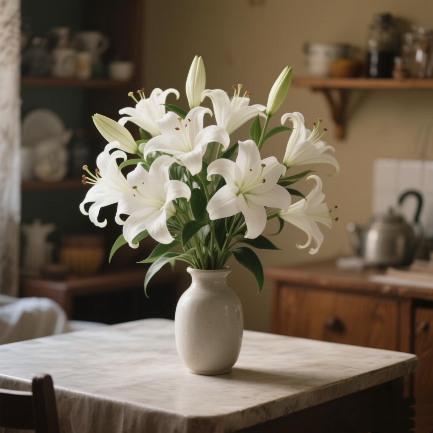 【白香水百合】  全场任意满两单及以上鲜花包邮发货