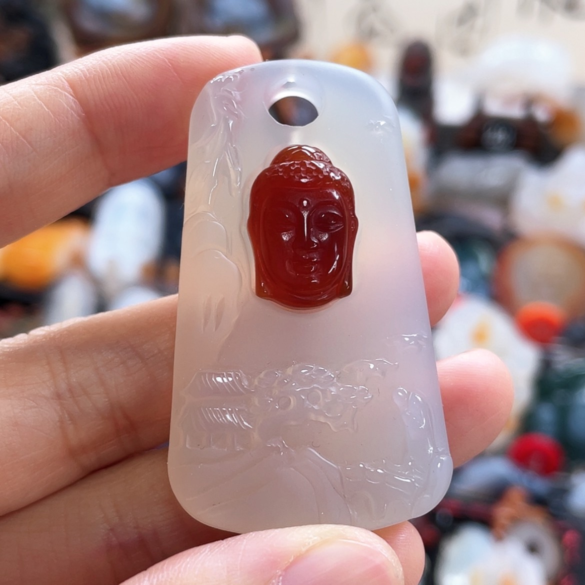 【闪购商品】玛瑙/玉髓珠宝半成品未镶嵌