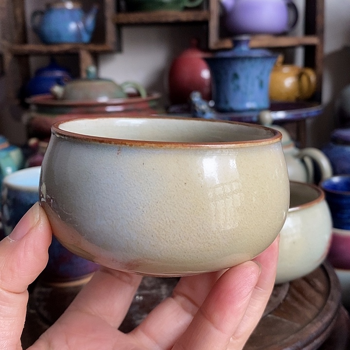 中国神后钧瓷茶具