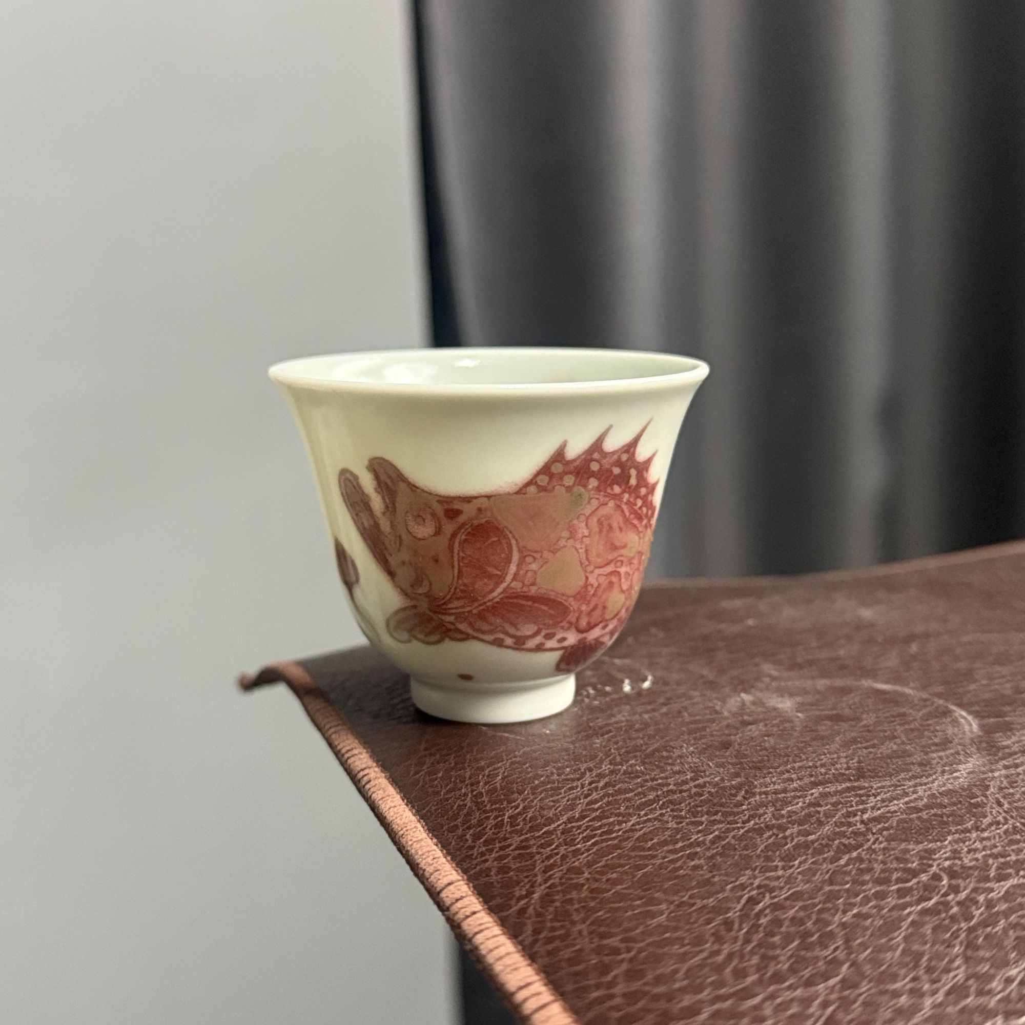 微瑕福利红鳜鱼铃铛杯