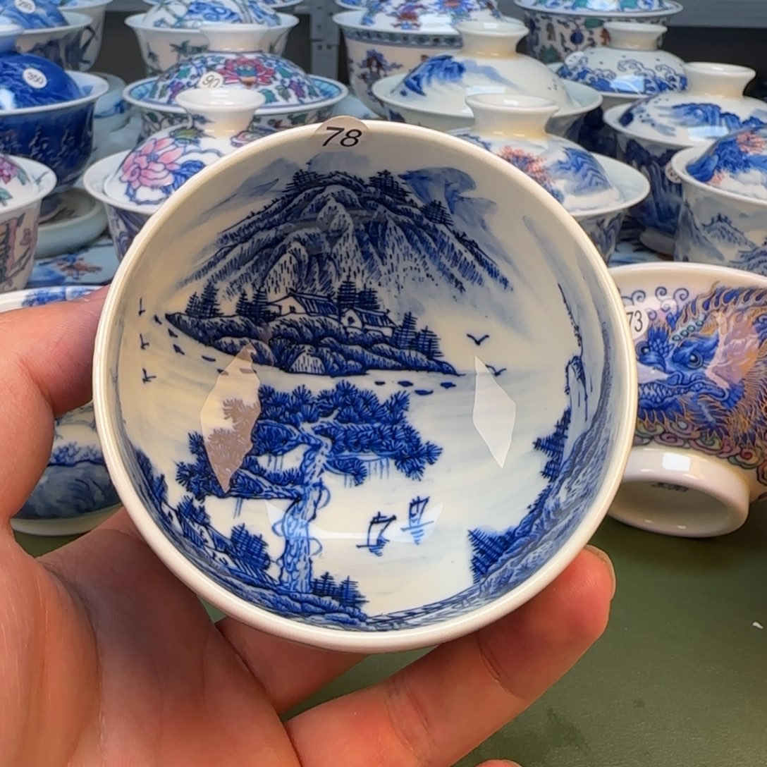 彦祖纯手工手绘茶具78